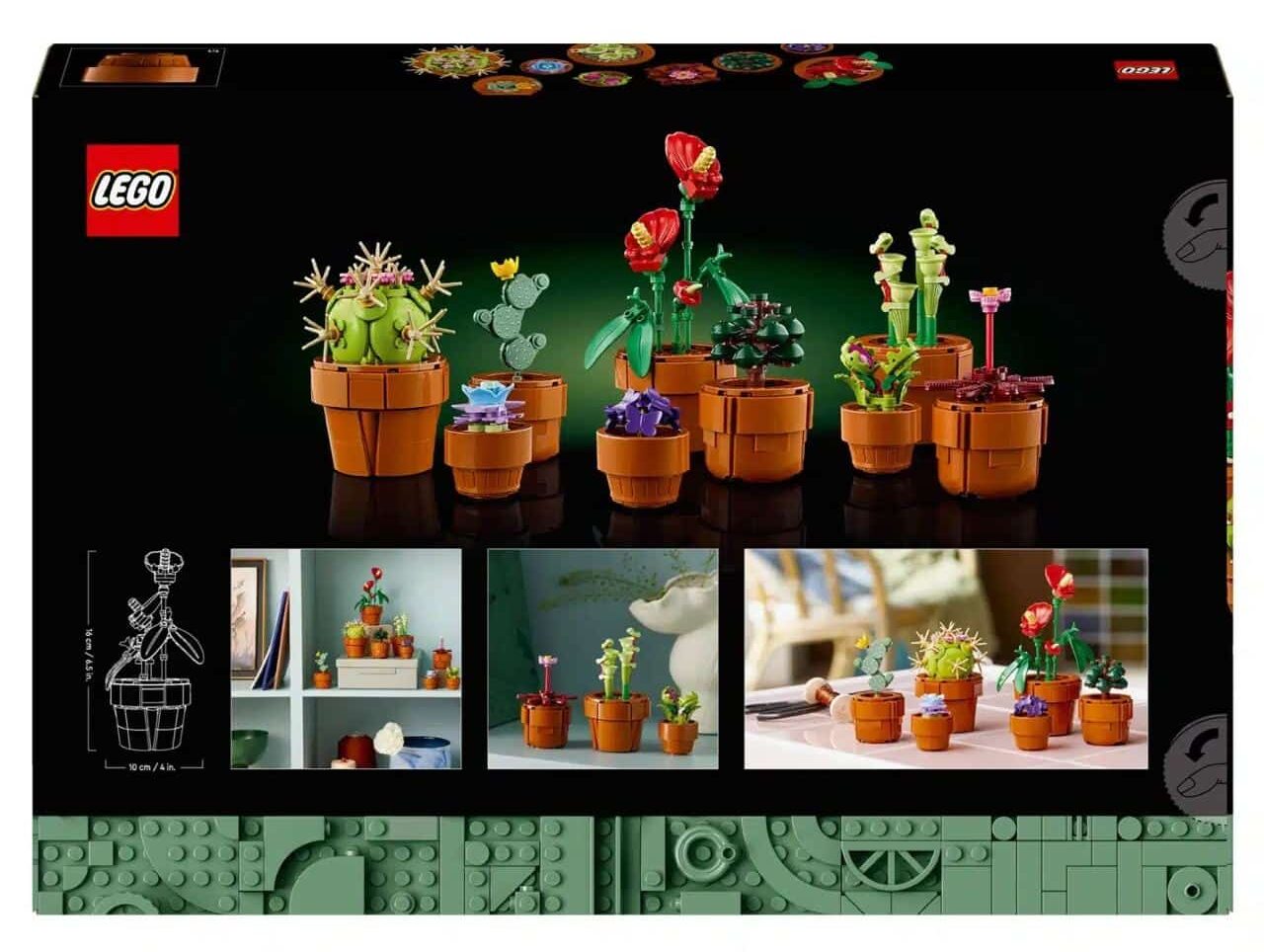 LEGO Botanical Piantine 10329 Icons - Pianeta Brick