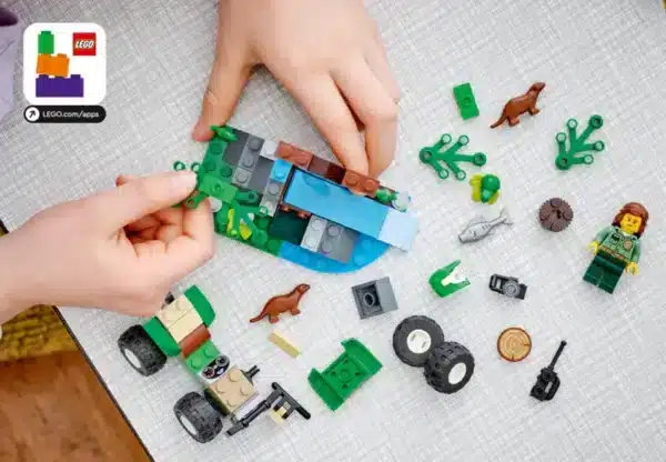 L’ATV e l’habitat-della-lontra-LEGO-60394-4