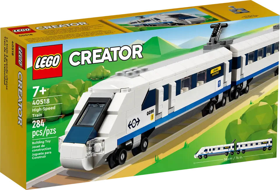 Treno ad alta velocità LEGO 40518 - Pianeta Brick