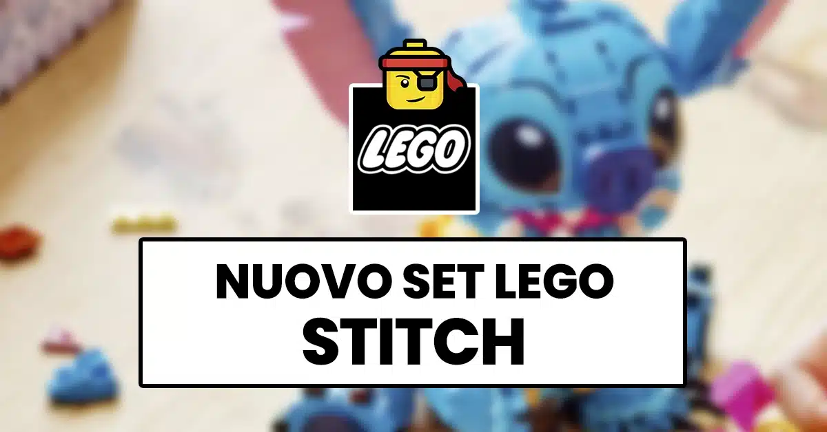 Annunciato il set LEGO Stitch 43249 sul sito ufficiale! - Pianeta Brick