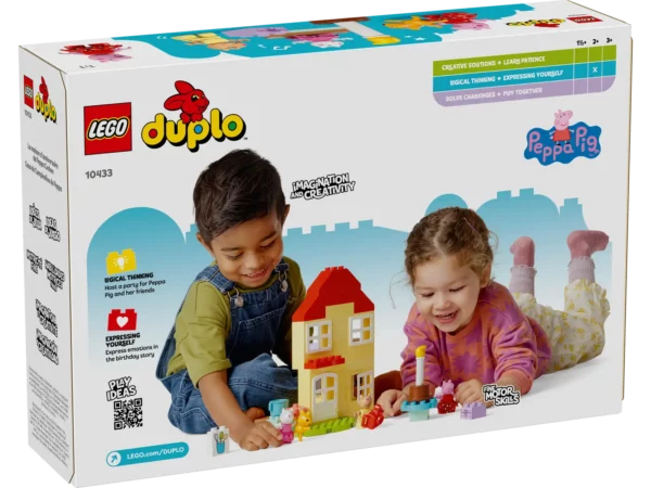 La casa del compleanno di Peppa Pig Lego Duplo 10433