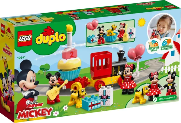 Il treno del compleanno di Topolino e Minnie Lego Duplo 10941