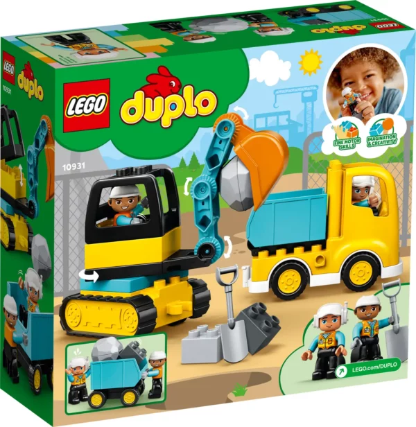 Camion e scavatrice cingolata Lego Duplo 10931